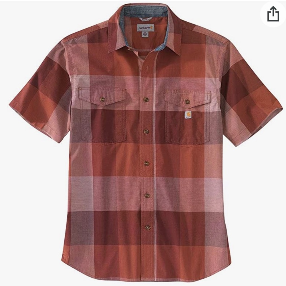 CARHARTT MEN'S Bundle Two Plaid Shirts XL